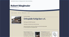 Desktop Screenshot of kohlgrueber-orthopaedie.de